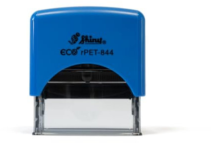 Personalisierter Stempel 58 x 22 mm für bis zu 5 Zeilen - mit eigenen Texten und Logos - Selbstfärbender Firmenstempel, Bürostempel, Adressstempel