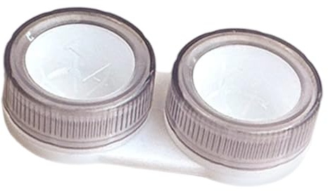UncleS Caja De Soporte Para Lentes Contacto Transparente Multiusos Contenedor ABS Compacto Viajes Protecciones Accesorios Higiénicos Contacto