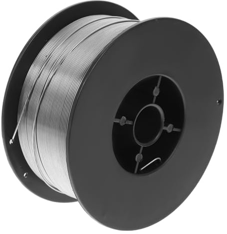 SHINEOFI Filo Inox per Saldatura 0,8 MM 1 Kg senza Gas Filo Animato Acciaio Inossidabile per Lavori Strutturali e Generali in Cantiere