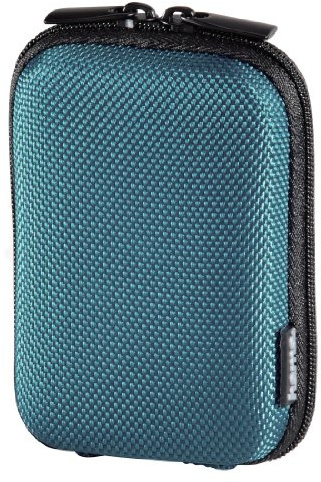 Hama Hardcase Kameratasche für eine kleine Digitalkamera, Hardcase Colour Style 40G, Petrol