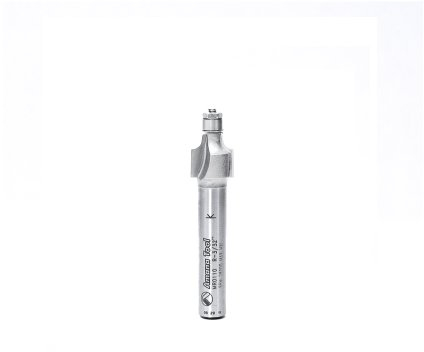 Amana Tool MR0110 Corner Rounding with Mini 3/16 Ball Bearing Guide 3/8-Inch Diameter, 3/32-Inch Radius, 1/4-Inch Shank, Carbide Tipped Router Bit