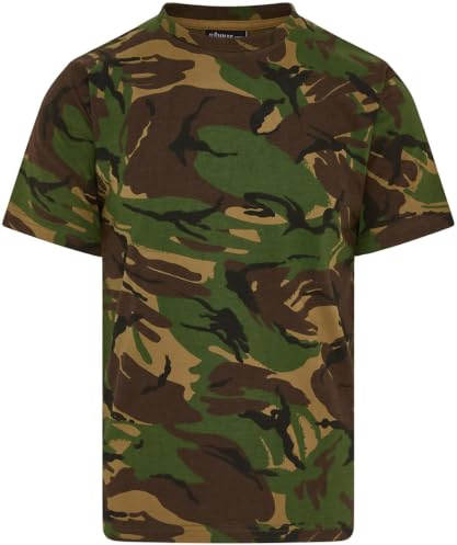 Kombat UK Men Adult Camo T-shirts - DPM Camo, XXXL