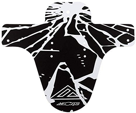 AZONIC | Fahrrad-Schutzblech | Mountainbike Trekking E-Bike BMX MTB | Mud Guard I Schützt vor Schlamm und Schmutz, Mit 7 Befestigungslöchern, Aus Polypropylen | Splatter Fender Enigma