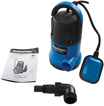 Silverline Tools 752782 Bomba Sumergible, 250 W