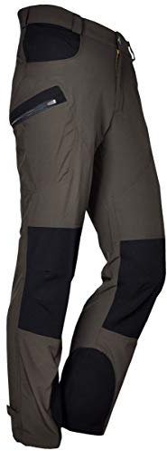 Hubertus - Pantaloni da caccia amazzazzonas con pantaloni funzionali elasticizzati, 52