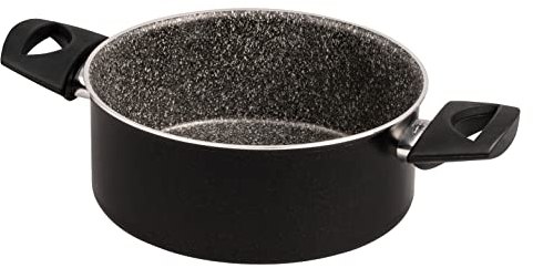 bremermann Induktions-Kochtopf, Universalkochtopf, Bratentopf, antihaft-beschichtet, Kochtopf induktionsgeeignet, ca. 2,5 Liter