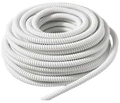 Tubo flessibile per condensa, 30 m, tubo flessibile a spirale rinforzato con interno liscio per condizionatori d'aria per il drenaggio dell'acqua di rugiada Ø16 mmØ20 mm, dimensioni: 20 mm,
