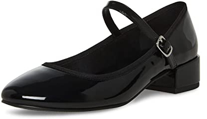 Madden Girl Women's Tutu Flat, Black Patent, 7.5