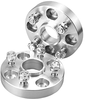 JINGLING 4 Lug Spurverbreiterungen PCD 4X100 Nabenbohrung 60MM M12X1,25 geschmiedet für Cube für Note E11 E12 für March Micra K12 K13 2er Pack