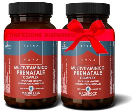 MULTIVITAMINICO PRENATALE 50 CPS 2 PEZZI CONFEZIONE RISPARMIO