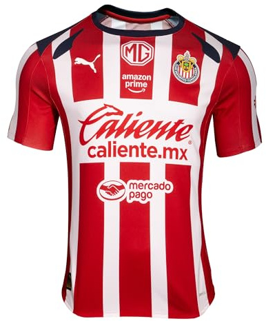Puma Men's Chivas Replica 25-26 Jersey, Red Home AH25, X-Large
