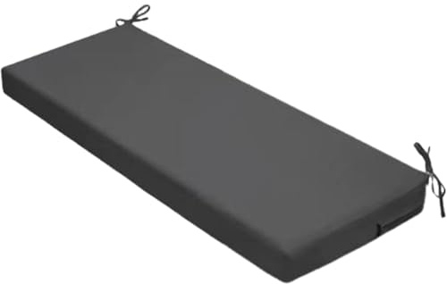 Cojín de Banco de Porche, cojín de Banco Impermeable | Cojín Swing Impermeable al Aire Libre | Almohada de sofá no resbaladiza, reemplazo de la Silla de Muebles para Silla de Muebles para