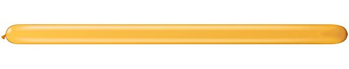 Qualatex 43942 260QGOLDENROD100CT palloncini modellabili o torcenti