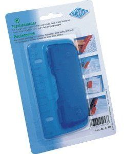 WEDO 12 x Taschenlocher abheftbar Kunststoff farbig Sortiert