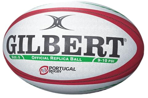 Gilbert Portugal Replica Rugby Ball - Size 5