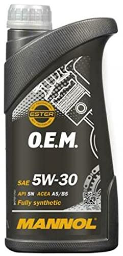 Mannol OEM 5W30 A5 B5 Fully Synthetic Engine Oil, WSSM2C913D, 1 litre