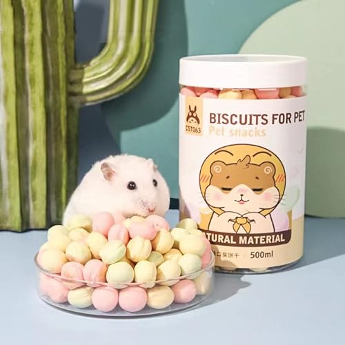 JONSANTYGFRY Hamsterfutter Haustiersnacks Joghurt-Sandwiches für kleine Nagetiere