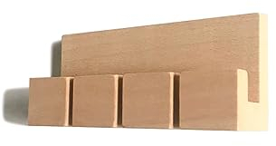 anaan Cubic Clips de Cable madera Autoadhesivo Organizador Cables Escritorio Soporte de Cable Juego de 2 Design