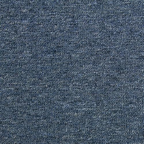 40 x Carpet Tiles Storm Blue 10m2 Heavy Duty Commercial Retail Shop Office Home Domestic Premium Flooring Easy Installation 50cm x 50cm Square Anti Slip