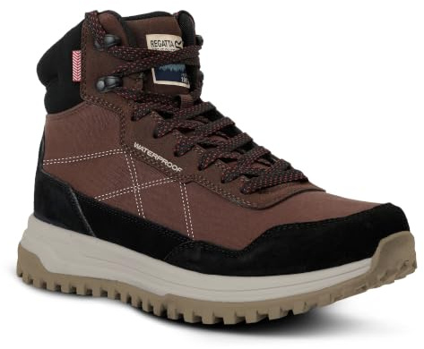 Regatta - Botas de Senderismo de Ante Mayfield para Hombre (45 EU) (Marrón Castaño)
