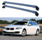 GCTRICL Für BMW 5 Series F11 Touring Estate 2010-2017 2 Stück Aluminium Dachträger Relingträger,Dachgepäckträger Alu Relingträger,B