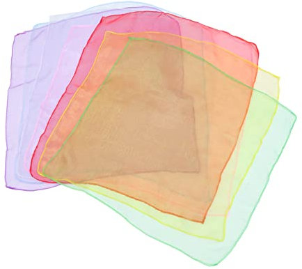 WRITWAA 14 Stk Einfarbiger Seidenschal Stirnbandschal Für Damen Damenschal Frauen Hals Halstuch Für Damen Chiffonschal Für Damen Stirnband-schal Quadratischer -schal Sonne Gittergewebe