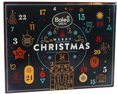 Balea Kosmetik & Beauty Adventskalender | Mit 24 Überraschungen: Gesichtspflege, Körperpflege, Haarpflege und Lippenpflege | Advent Winter Garden (Männer)
