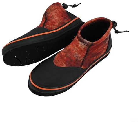 Oniissy Herren-Angelschuhe aus Neopren, 3 mm, mit Filzsohle, für Damen und Herren, rutschfeste Watstiefel mit Stahlnägeln, kompatibel mit schlammigem Gelände, Unisex (7 (39))