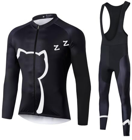 UGLY FROG MTB Deportes al Aire Libre, Ropa Ciclismo Invierno, Hombre Larga Conjunto + Pantalones de Acolchado 20D, Montar Ropa Set, Térmico, Transpiración FAEDXHUNP01