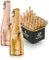 JustBe Gold Alkoholfrei+ Rosé Alkoholfrei | Piccolo frizzante | Alkoholfreier Piccolo (Gold + Rosé, 12 x 0,2l)