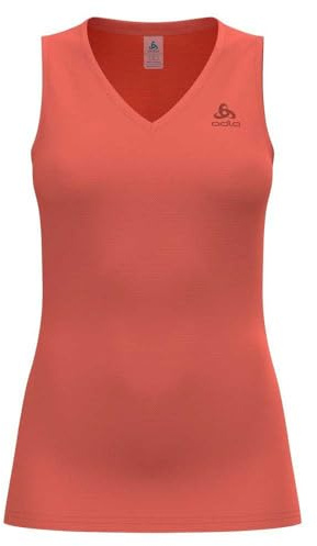 ODLO Unterhemd Damen Kurzarm Active F-Dry Light I Funktionsshirt I Funktionsunterwäsche