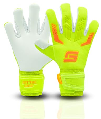 GRIPMODE Torwarthandschuhe Kinder Venom Junior 2.0 - Torhüter Handschuhe mit großer Fangfläche - Fußball Torwarthandschuhe mit 3 mm Griptec Latex für zusätzlichen Grip - Größe 4