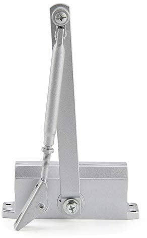 Sistema de seguridad de aluminio con cierre automático ajustable para mano izquierda/derecha, cierre rápido y velocidad de cierre, ideal para uso doméstico y de oficina