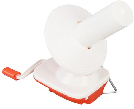 Generic Avvolgitore Manuale di Filato, Plastica ABS e Ferro, Avvolgitore Manuale di Gocce di Filato per Progetti di Lavoro a Maglia Efficienti, Adatto per Tavoli Spessi 4,5 Cm
