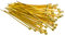 Geralin Gioielli 60 STK. Gold Kettelstifte Nietstifte Kopfstifte Prismenstifte mit Kugel 30x0.5mm