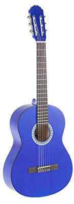 GEWA Konzertgitarre, Gitarre Basic, Korpus Linde, Griffbrett Pakkaholz, verchromte Mechaniken, 3/4 blau