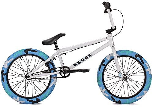 Jet BMX Block BMX Bike Freestyle Bicycle - Gloss White/Blue Camo