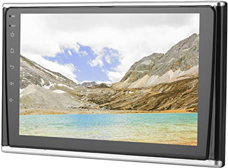 Car TV Headrest Monitor, Universal Headrest DVD Player for Home and Car Using for Playing Music Movies, Games