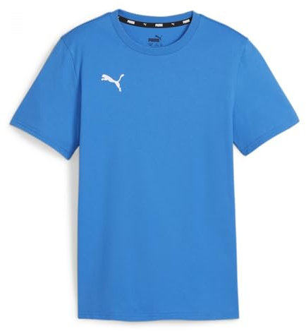 PUMA Unisex Teamgoal Casuals Tee Jr T-Shirt, Ignite Blue-puma White, 152 EU
