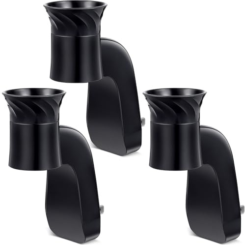 Hohean 3 Pack Wall Fragrance Plug in Compatible with Bath and Body Works WallFlower Refills, ETL Certified, Rotatable, Precise Scent Adjustable Fragrance Control Diffuser Plug for Home, Office (Black)