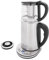 Teekocher,Elektrischer Wasserkocher,Elektrischer Wasserkocher mit Einstellbarer Temperatur,Mit Teebeutelhalter Sieb,1500 W,Zwei Gestapelte Teekannen (Edelstahl)