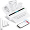 PokeLabel M832 Mobiler Drucker A4, Tragbarer Thermodrucker A4, 300 DPI, Schwarz-Weiß, Kompatibel mit Windows/macOS/iOS/Android, 1 Drucker + 4 Rollen Thermopapier