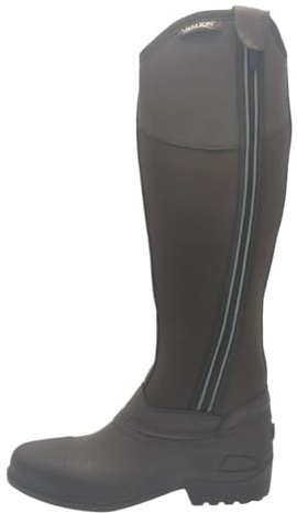 TuffRider Botas de equitación de invierno con cremallera lateral, marrón-9