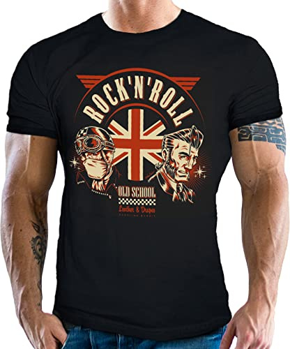 Rockabilly Fan T-Shirt: UK Rock'n Roll