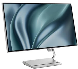 Lenovo Q series Q27h-20 27 inch 2560 x 1440 Quad HD IPS AMD FreeSync Flat Monitor - 66EDUAC1UK