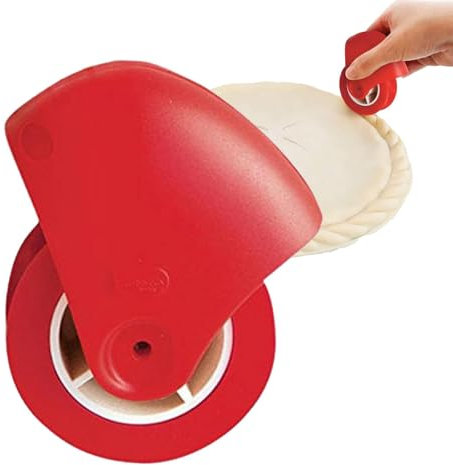 Taglia-croste, rotella di pasticceria – Tagliapasta a forma di ruota Crinkle Pie Top | Taglierina per, taglierina a griglia, strumento per la produzione di torte per una crosta di torta
