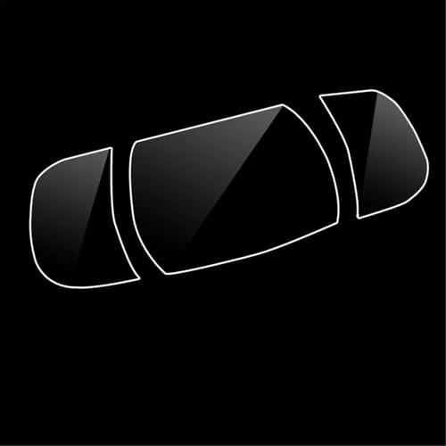 SZTMYVUW Compatible con Kadjar 2016 2017 2018 2019 Película Protectora Pet para El Interior Salpicadero Coche Accesorios Protector Pantalla Panel Instrumentos Coche Interior del Coche