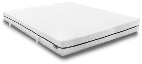 Sleezzz Superior fickfjädermadrass, 18 cm höjd, H3 hårdhetsgrad, 440 fjädrar/2 m² (160 x 200 cm)
