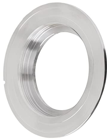 Generic Adattatore per Obiettivo M42 MD, Adattatore per Fotocamera Premium in Lega di Rame Argento, per Lavorazione di Precisione Leggero e Durevole per il Corpo del Supporto