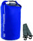 Overboard Wasserdichte Trockenröhrentasche mit verstellbarem Schulterriemen zum Bootfahren, Kajak, Angeln, Rafting, Schwimmen, Camping und Snowboarden, Blau ,12 Liter